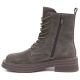 3. Damen-Ankle-Boots aus Leder, khakifarbenes Wildleder, Sergio Leone TR-02