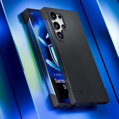 9. 3mk Just20g Matt Case für Samsung Galaxy S24 Ultra - Matt Schwarz