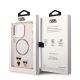 8. Karl Lagerfeld KLHMP14LHKCP iPhone 14 Pro 6.1" Hardcase pink/pink Karl & Choupette Aluminium Magsafe