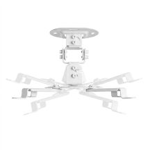 MACLEAN Projektor-Deckenhalterung, 54–320 mm, bis zu 13,5 kg, 360°-Drehung, MC-200 W