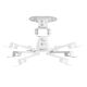 MACLEAN Projektor-Deckenhalterung, 54–320 mm, bis zu 13,5 kg, 360°-Drehung, MC-200 W