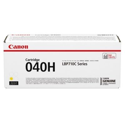 Canon 040 H Toner – Hohe Kapazität – Gelb – Original