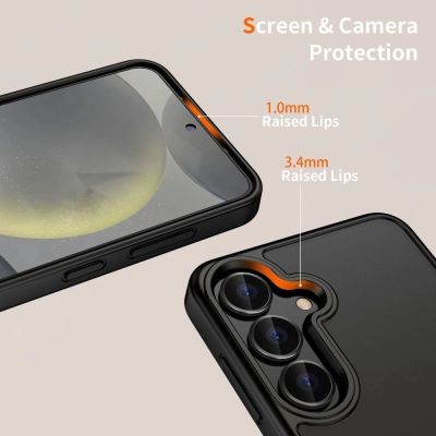 2. Tech-Protect MagMat Hülle für Xiaomi Redmi 15 4G / 5G - Mattschwarz
