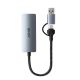 5. Lindy 43415 USB 3.2 Gen 2 (3.1 Gen 2) Typ-C Hubs und Konzentratoren 5000 Mbit/s Grau