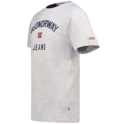 2. Geographical Norway Jassier T-Shirt 254 M SY1361H/GN-Blended Gray