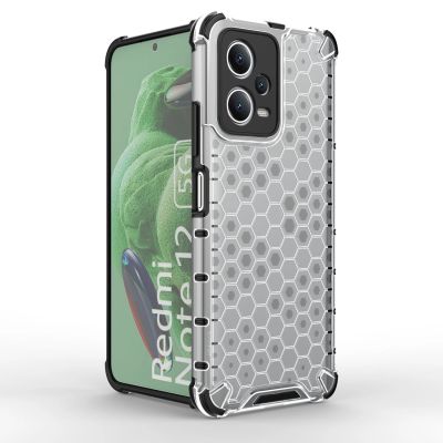 7. Wabenhülle für Xiaomi Redmi Note 12 5G / Poco X5 5G gepanzerte Hybridhülle blau