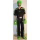 TOP TEN NEON Kickbox-Outfit schwarz und grün