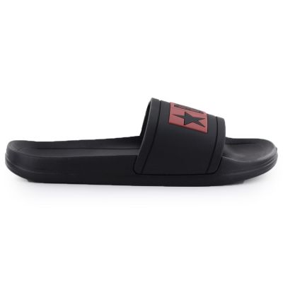 2. Schwarze Big Star Herren-Flip-Flops für Strand und Pool TT174A003