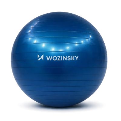 Wozinsky WGB65BL Gymnastikball, 65 cm, Blau