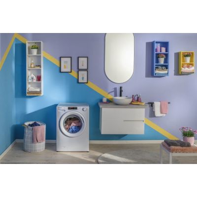 8. Candy Smart Pro Inverter CO 474TWM6/1-S Waschmaschine, Frontlader, 7 kg, 1400 U/min, Weiß