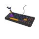 11. GENESIS THOR 230 TKL Gaming-Tastatur USB + RF Wireless + Bluetooth QWERTY Schwarz, Blau, Grau, Orange