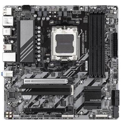6. GIGABYTE B850M DS3H AMD B850 Motherboard Socket AM5 Micro ATX