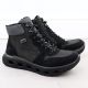 3. Rieker M6023-45 ultraleichte, wasserdichte Damen-Ankle-Boots in Schwarz