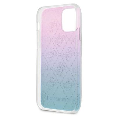 7. Guess GUHCP12S3D4GGBP iPhone 12 mini 5.4" blau-pink/blau-pink Hardcase 4G 3D Pattern Collection
