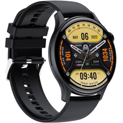 3. RUBICON RNCF10 Black SMARUB237 Smartwatch