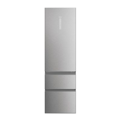 Haier HTW5620DNMG Mehrtüriger Kühlschrank (Edelstahl)