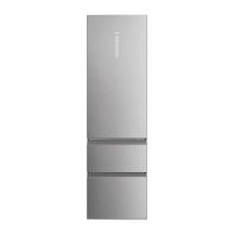 Haier HTW5620DNMG Mehrtüriger Kühlschrank (Edelstahl)