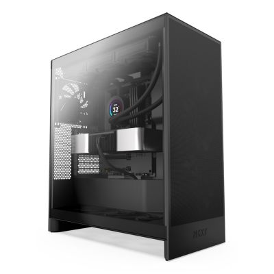 NZXT H7 FLOW MIDI-TOWER-CASE MIT FENSTER SCHWARZ (2024)
