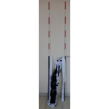 NETEX Volleyballnetz 9,5 x 1m in schwarz
