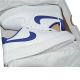14. Nike Air Force 1 Damenschuhe, weiß/dunkelblau - CT3839-101