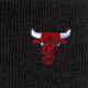 3. New Era NBA Chicago Bulls Mini-Logo Strickmütze mit schwarzem Bündchen - 60691109