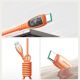 8. Joyroom S-A59 Vibrant Series 3A USB-A - USB-C Kabel 1,2 m - Orange