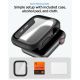 8. Spigen Thin Fit 360 Hülle für Apple Watch 44 mm – Schwarz
