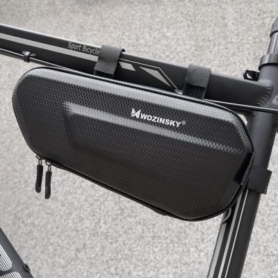 9. Wozinsky Fahrradrahmentasche 1,5L Schwarz (WBB10BK)