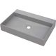 Aufsatzwaschbecken aus Granit mit Armaturenplatz – 60 x 40 cm