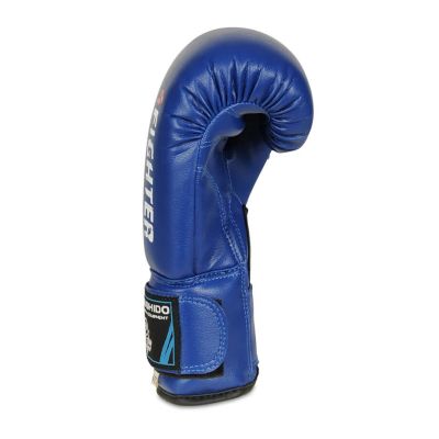6. 6oz Boxhandschuhe für Kinder - 4Fighter Blau
