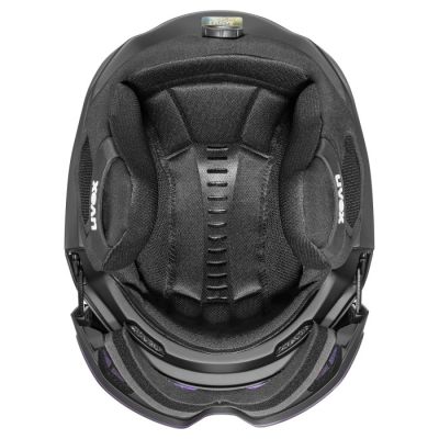 4. Uvex Skihelm horizon CV, Schwarz