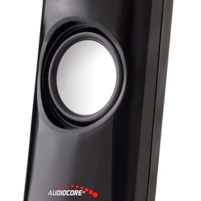 9. AUDIOCORE AC860 Computerlautsprecher-Set (2.0; schwarz)