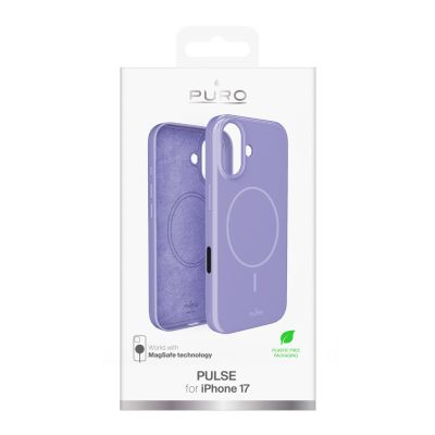 2. Puro Pulse iPhone 17 Polycarbonat-Schutzhülle – Lila
