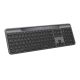 2. Logitech Signature Slim Solar+ K980 Tastatur Universal RF Wireless + Bluetooth QWERTZ Deutsch Graphit
