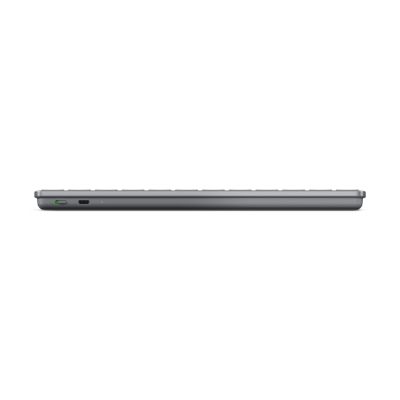 5. Lenovo ZG38C05820 Universal-Tastatur mit USB und Bluetooth, QWERTZ-Tastatur (US-Englisch), Grau