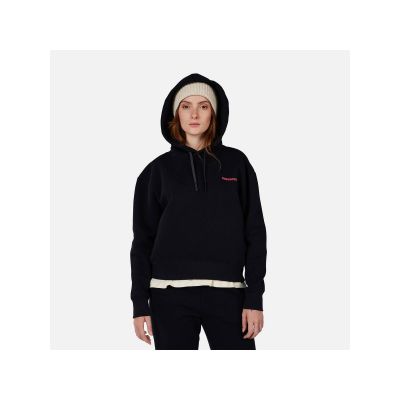 ROSSIGNOL W WATERFALL H RELAX SWEATSHIRT Damen-Sweatshirt schwarz