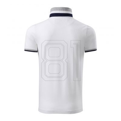 2. Malfini Collar Up Poloshirt M MLI-25600 Weiß