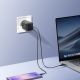 12. Joyroom JR-TG8 GaN 45W USB-C + USB-A Wandladegerät – Schwarz
