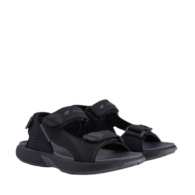 2. Herren-Sandalen 4F M1118 schwarz 4FWSS26FSANM118 21S