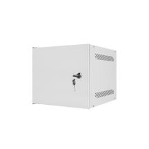 LANBERG Wandregalschrank 10" 4HE 280x310 GRAU, Metalltüren (zerlegt verpackt) WF10-2304-00S