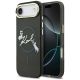 2. Karl Lagerfeld IML Choupettes Karl Script Logo MagSafe iPhone Air Hülle - Schwarz