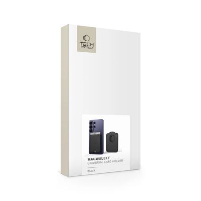 7. Tech-Protect CH02 MagWallet MagSafe Magnetische Geldbörse für Handys - Schwarz