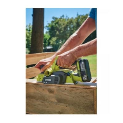 12. RYOBI Akku-Hobelmaschine ohne Akku und Ladegerät R18PL-0