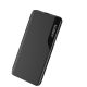 5. Eco Leather View Case elegante Hülle mit Flipcover und Standfunktion für Samsung Galaxy S22+ (S22 Plus) blau