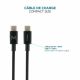 6. Mobilis Ladegerät 100W 2USB C 1USB A GaN-Kabel 100W Laptop, Smartphone, Tablet Schwarz Wechselstrom intern