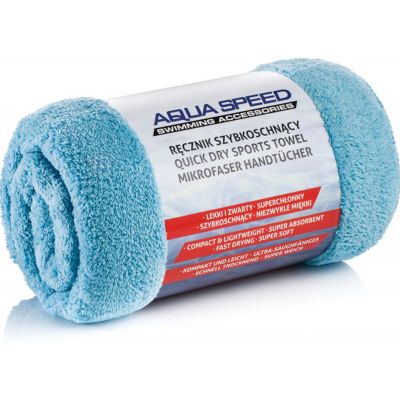 4. Aqua-speed Dry Coral Handtuch 350g 50x100 hellblau 02/157
