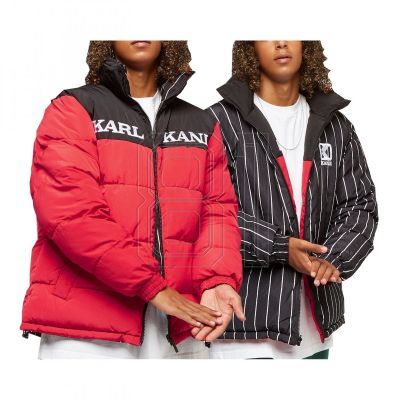 Karl Kani Retro Block Wendbare Pufferjacke M 6076823