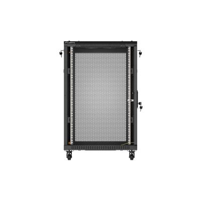 8. LANBERG Standschrank 18 HE 600 x 600 mm Schwarz