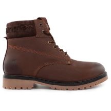 Wrangler Herren-Winterstiefel, gefütterte Leder-Trekkingboots, hohe Stiefel