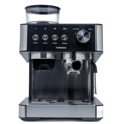 7. ELDOM Espressomaschine ECK1 1300W 20 BAR, Milchbehälter, 6 Automatikprogramme, 2 manuelle Programme